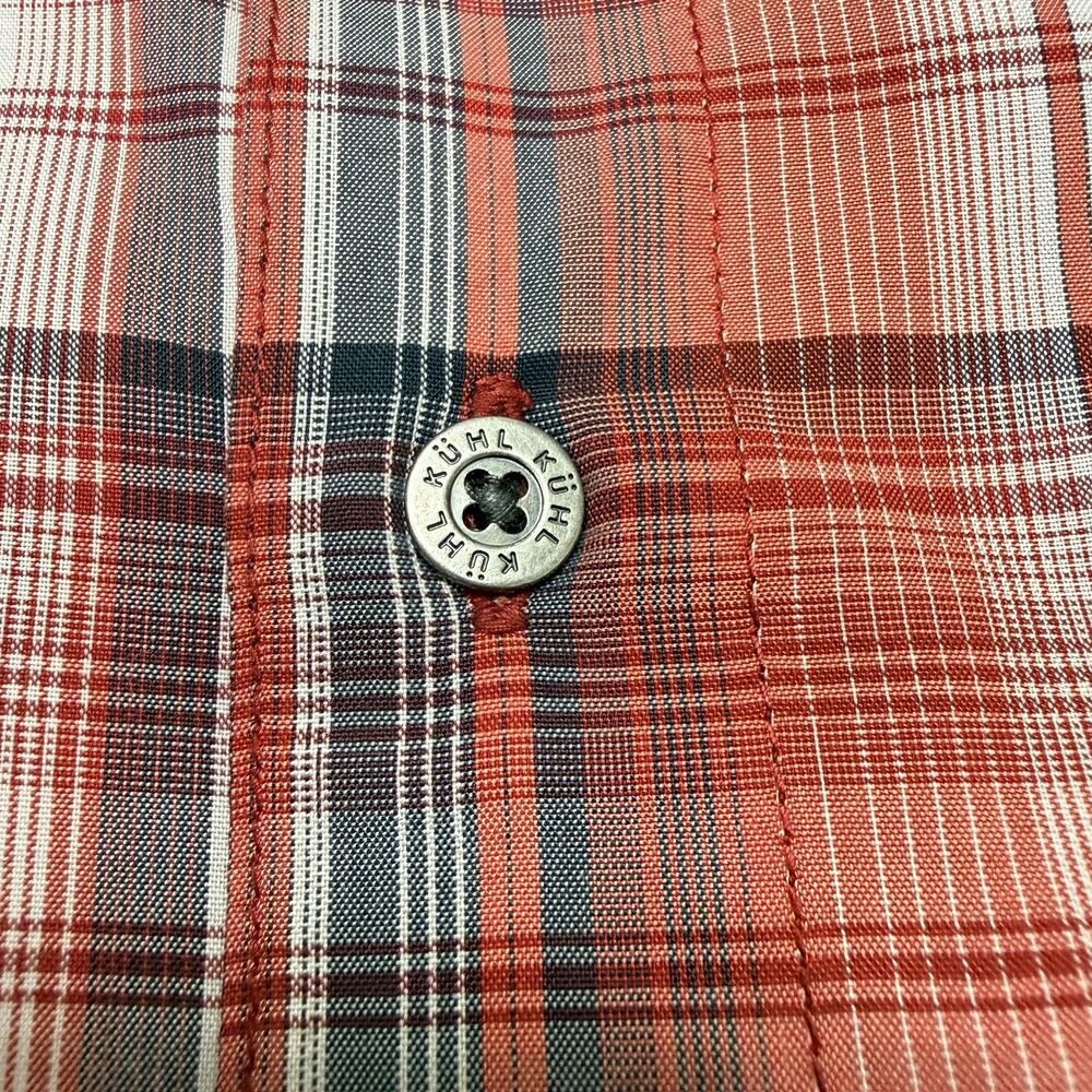 Kuhl Men's 2XL Shirt Button Up Short Sleeve Metal Buttons Born In The Mountains - Picture 3 of 9